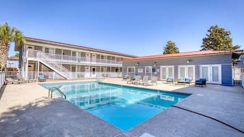 Seasonal outdoor pool