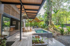 Pool - Villa Asencia w/ pool & AC near the beach (Punta Uva)