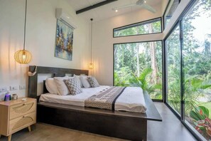 2 bedrooms, WiFi, bed sheets - Anusara Dream Villa w/ Pool & AC (Playa Negra)