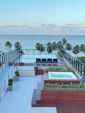 Pool - Melhores Flats - Qualidade a 100m do mar (João Pessoa)