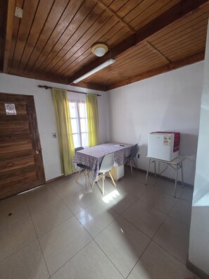 Cabin, Courtyard View | Interior