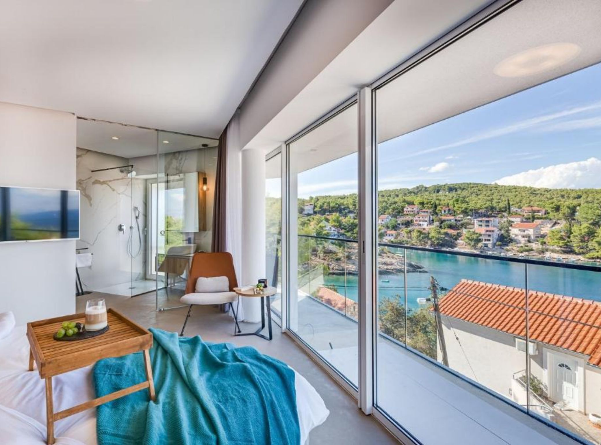 Villa (FourBedroom Villa with Pool) | View from room