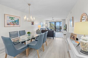 Interior - Lagoon & Gulf Views, Steps to the Beach, Beautifully Updated Condo (Sanibel)