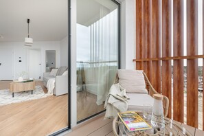Apartment | Balcony - Apartment With Direct sea View (Rewal)