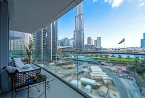 奢華公寓, 露台, 城市景 | 陽台景觀