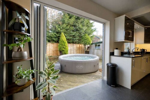Stylish Home with Private Hot Tub