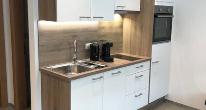 Apartment mit 2 Schlafzimmer mit Terrasse inkl. Bergblick