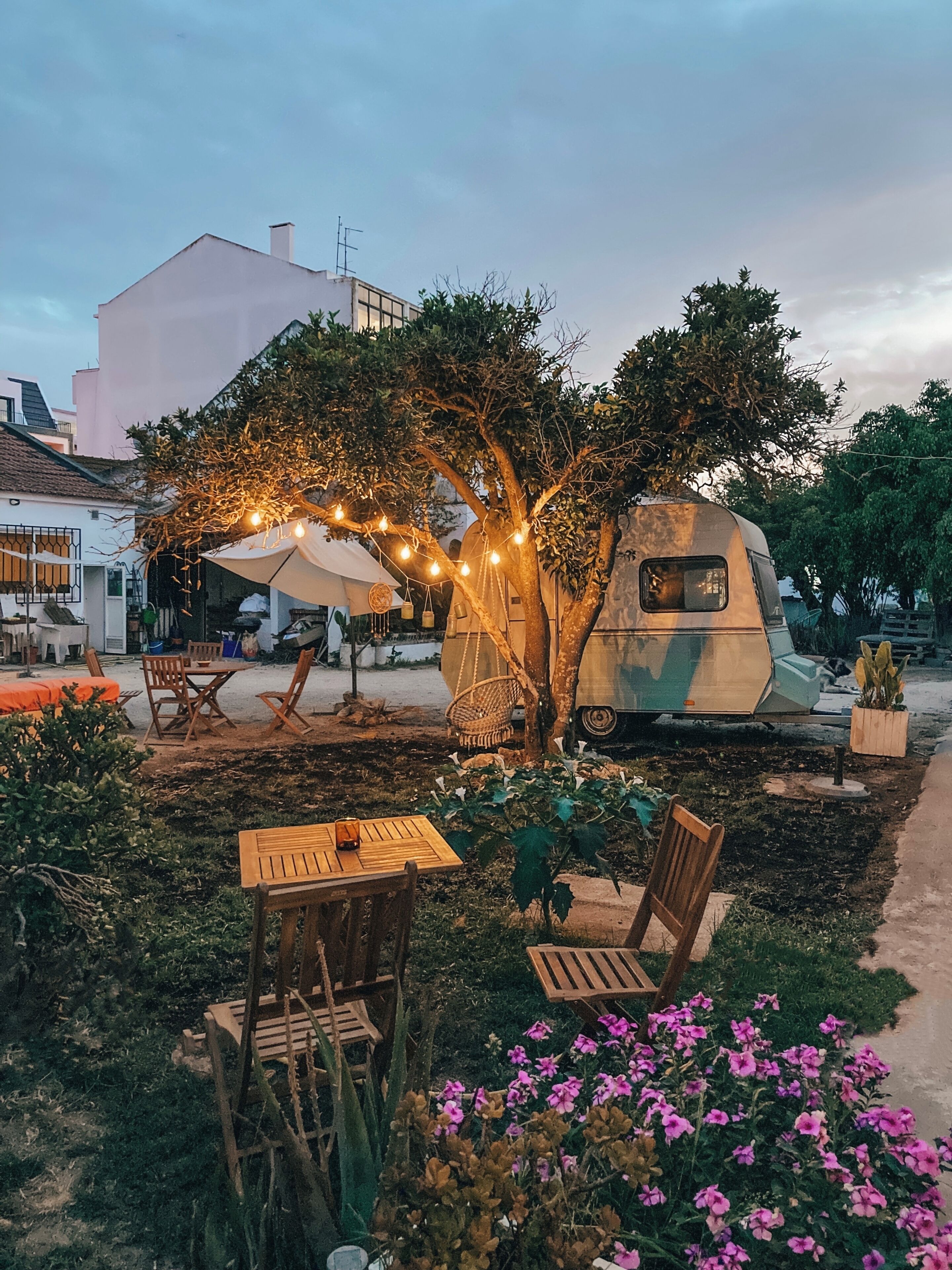 Udendørs spisemuligheder