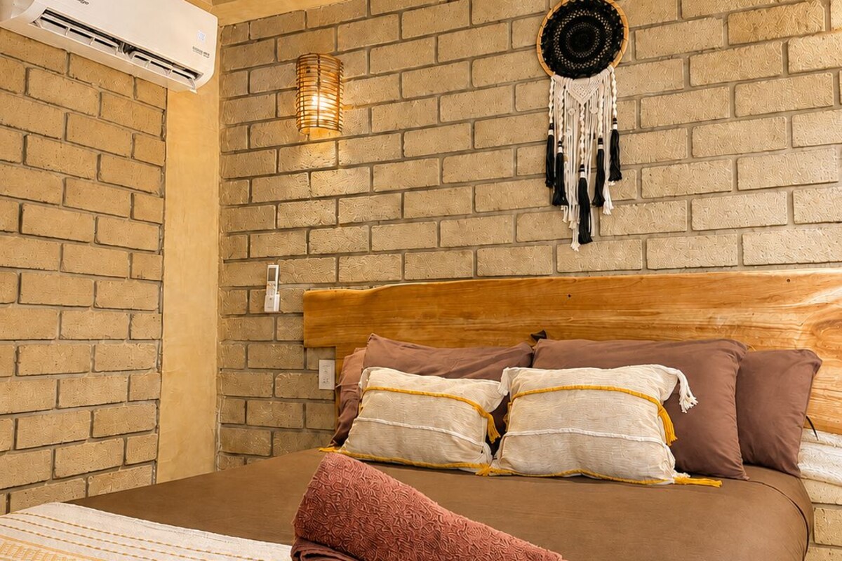 Bonito Apartamento Entrada Privada Exterior | Ferros/tábuas de passar roupa, Wi-Fi de cortesia