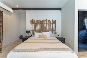 Comfort Double Room, Garden View, Beachside | In-room safe, laptop workspace, free WiFi - Casa Tribu (Tulum)