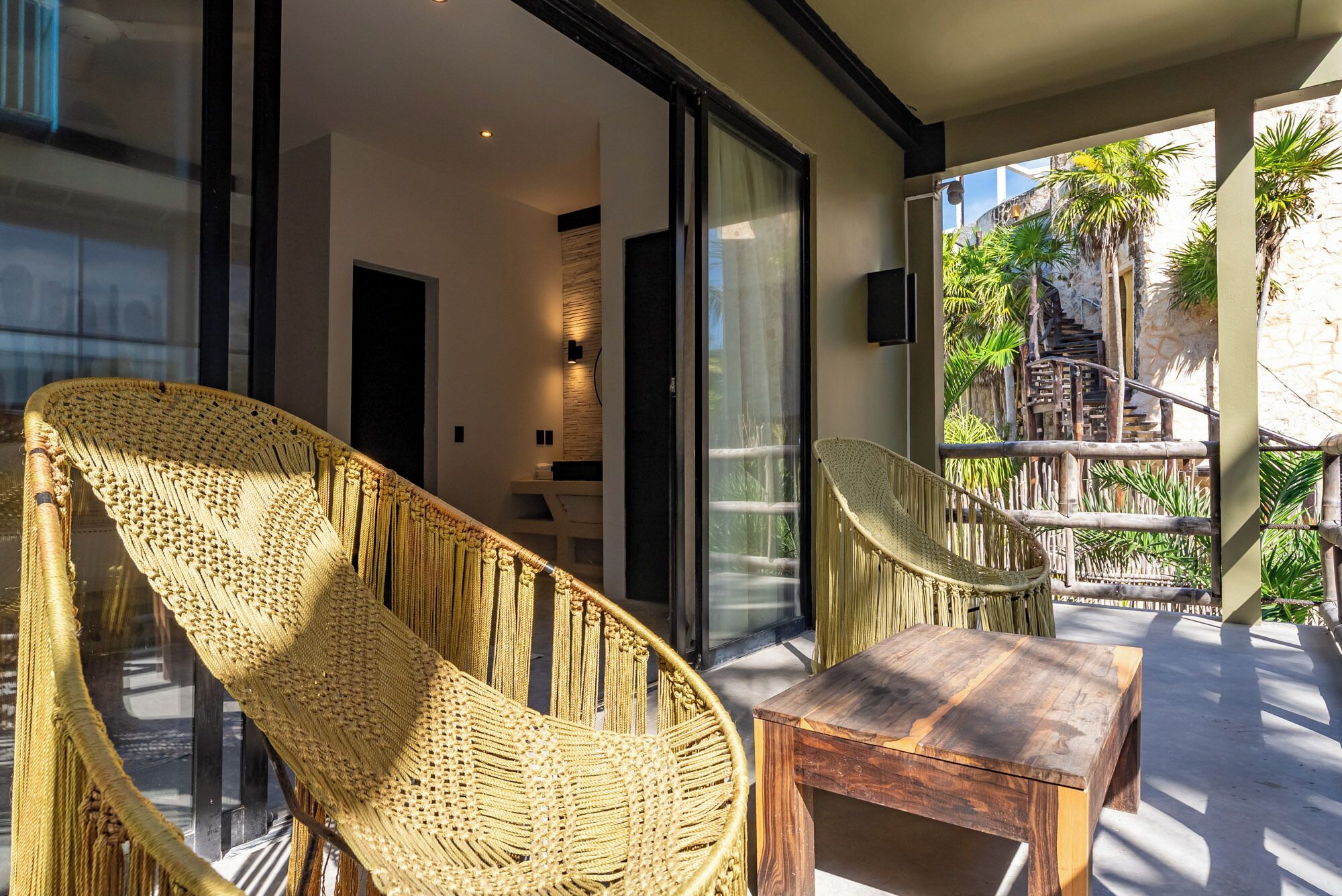 舒適雙人房, 花園景觀, 海濱 | 露台/庭院