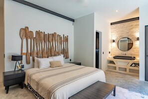 Comfort Double Room, Garden View, Beachside | In-room safe, laptop workspace, free WiFi - Casa Tribu (Tulum)