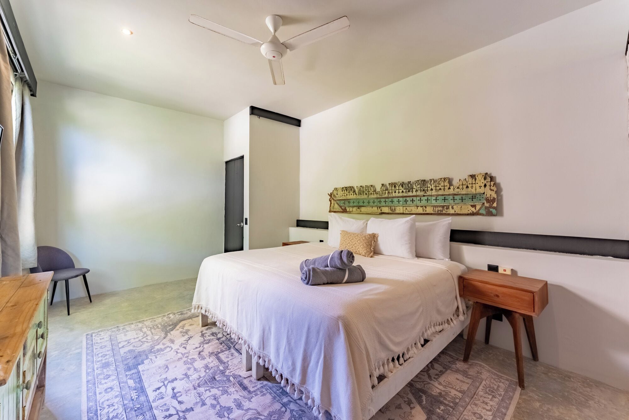 Comfort Double Room, Garden View, Beachside | In-room safe, laptop workspace, free WiFi