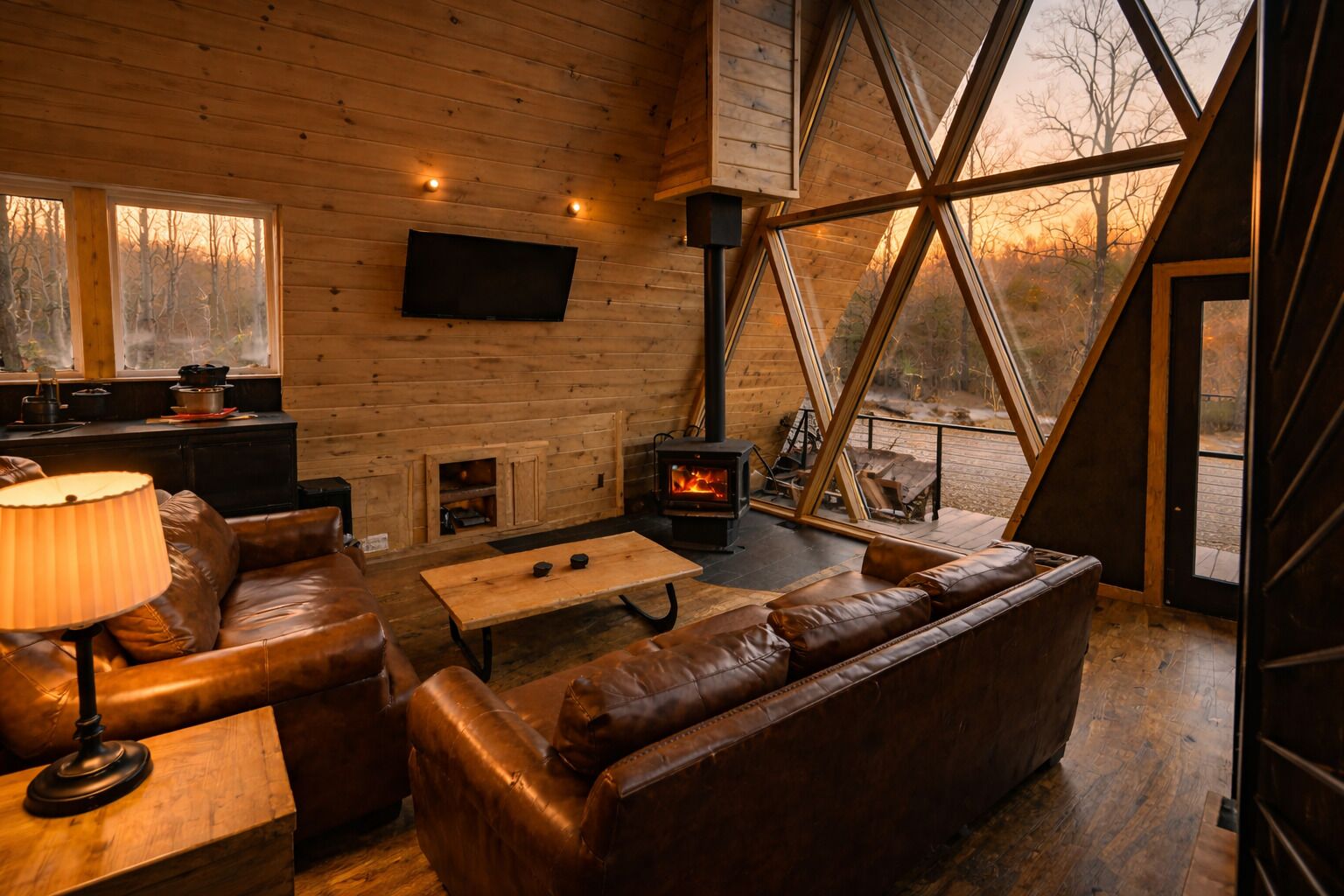 Älytelevisio, takka, stereot