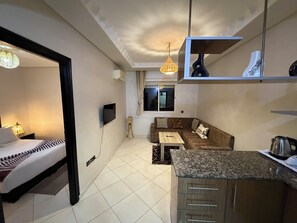 Classic Studio, City View | Living area - Marrakech Inn Comfy Apartments-Gueliz (Marrakech)