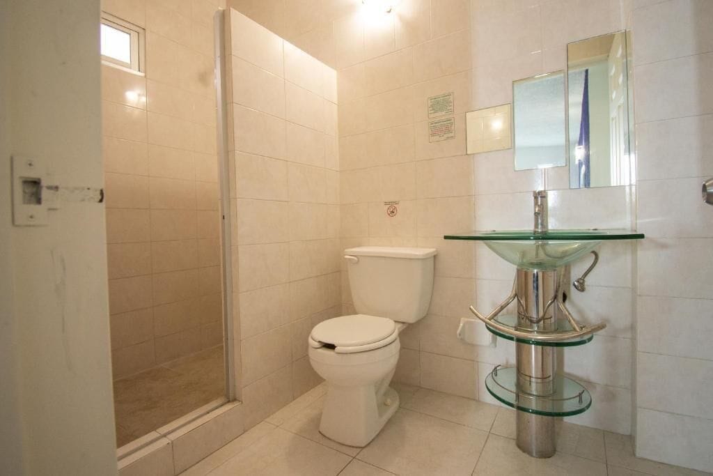 スタンダード ダブルルーム | バスルー ム | シャワー、バスアメニティ (無料)、ヘアドライヤー、タオル