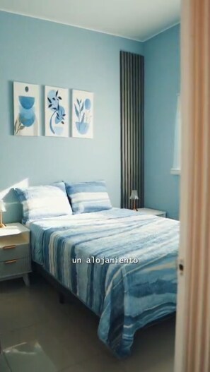 2 bedrooms, internet, bed sheets