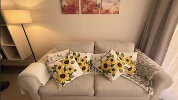 Standard Apartment | Living area | 43-inch LED TV with digital channels