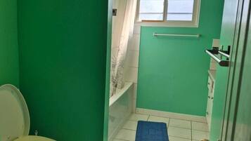 Hair dryer, toilet paper