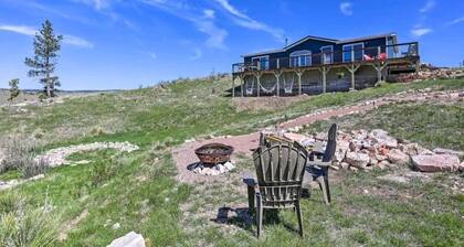 Cozy Black Hills Home on 13 Acres w/ Deck & Views!!