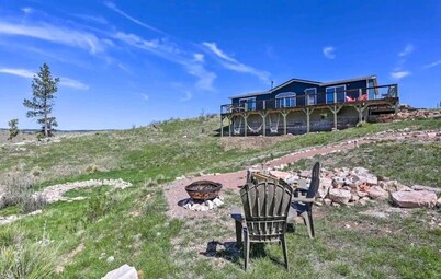 Cozy Black Hills Home on 13 Acres w/ Deck & Views!!