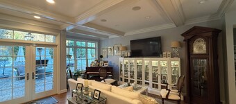 Perfect location - renovated home w/2 master suites & exceptional outdoor space.