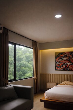 Suite Familiale, vue montagne