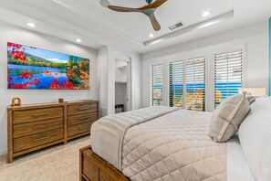 6 Schlafzimmer, Schreibtisch, Bügeleisen/Bügelbrett, Reisekinderbett