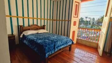 Classic Double Room, Balcony, City View | Free WiFi, bed sheets