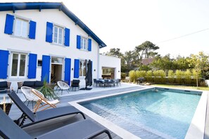 Pool - CAPBRETON "CARPE DIEM" Magnificent house with swimming pool for 10 people (CAPBRETON)