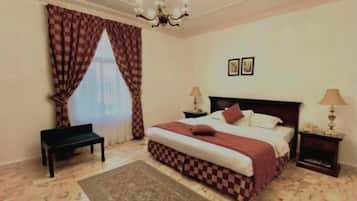 Apartamento, 1 quarto | Cortinas blackout, ferros/tábuas de passar roupa, Wi-Fi de cortesia