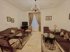Family Apartment, 2 Bedrooms | Living area - Rotana Furnished Apartments (Jeddah)