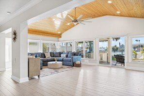 Interior - Saltline | Waterfront Mid-Century Retreat w/ Heated Pool, Hot Tub, Dock & Golf Cart (Indian Rocks Beach)