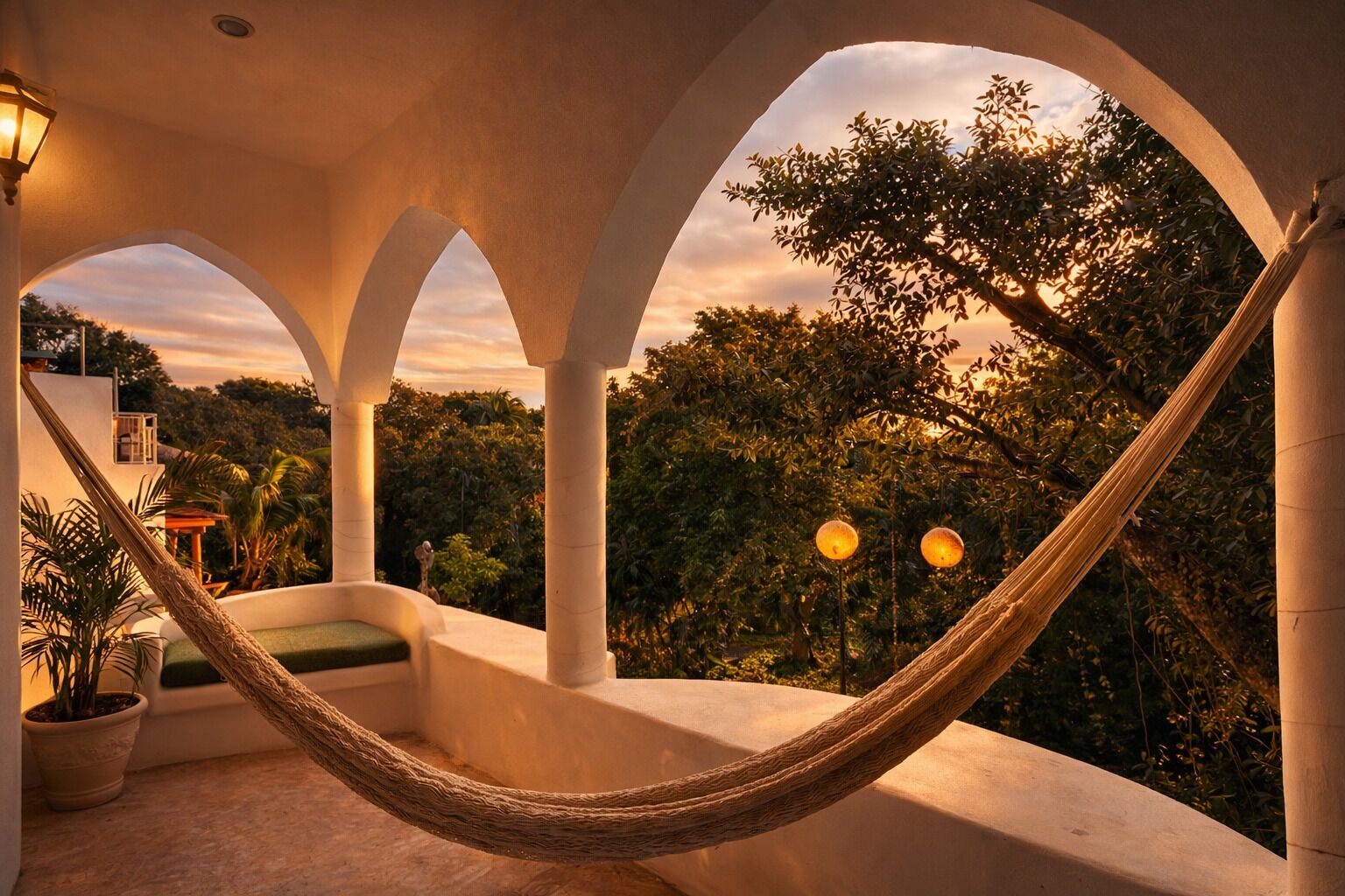 Enceinte de l’hébergement