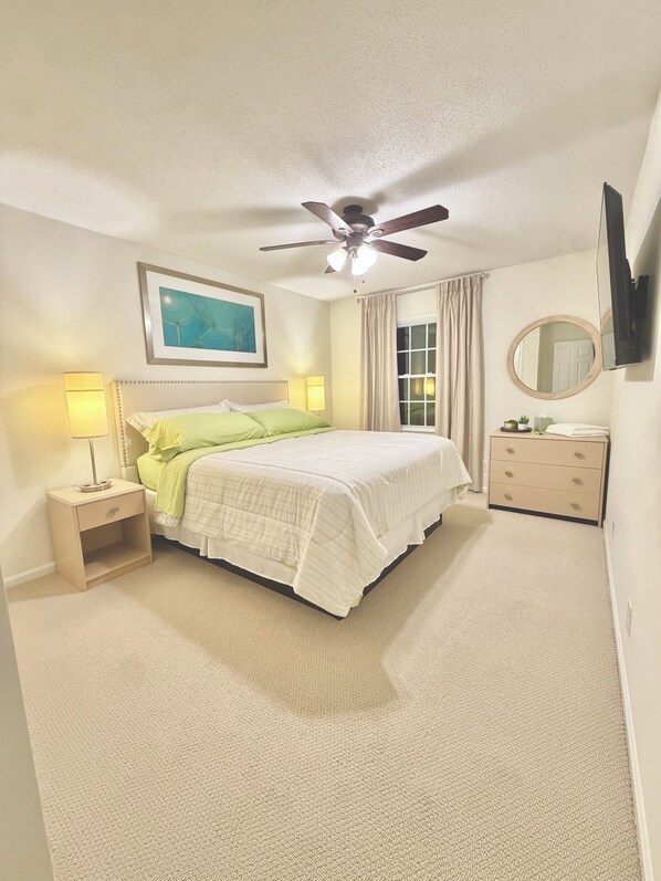3 bedrooms, iron/ironing board, free WiFi, bed sheets
