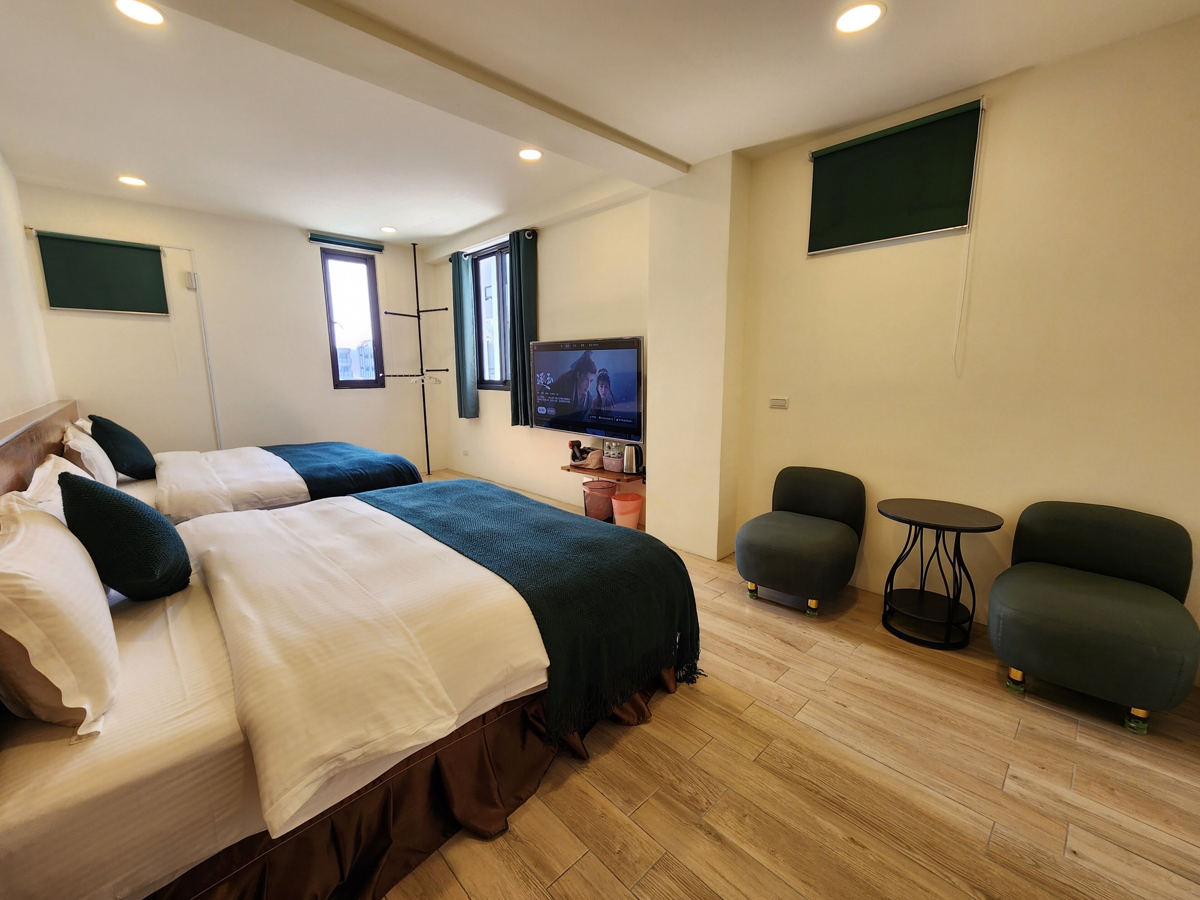 Comfort-værelse med 2 enkeltsenge | Gratis Wi-Fi