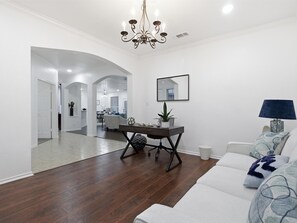 TV connectée, cheminée