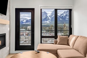 TV connectée, cheminée