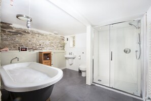 Shower, hair dryer, towels - An Selder - Near waterfront, pet allowed, Wifi (Fowey)