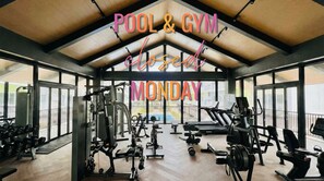 Fitness facility - Pool View with Massage Chair-5 min to Cebu Airport (Lapu-Lapu)