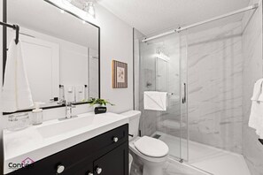 Hårtørrer, håndklæder