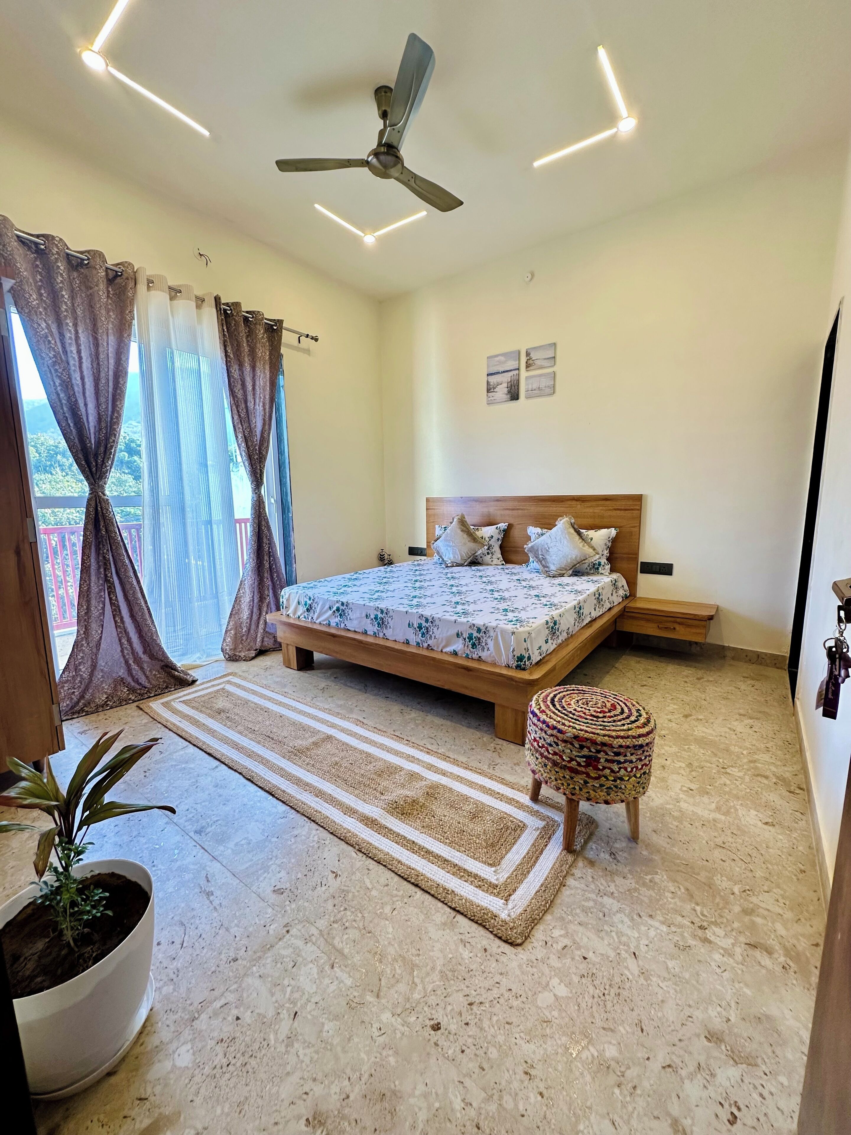 4 chambres, draps fournis