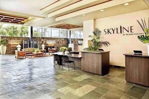 Sala de estar en el lobby