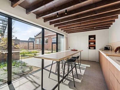 Delicately renovated rectory house with terrace