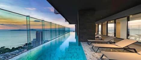 Apartment, 1 Bedroom, Accessible, Smoking | Pool | Outdoor pool