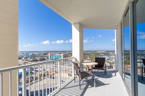 Appartamento Signature, 3 camere da letto, balcone, vista spiaggia | Vista balcone