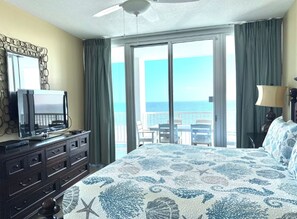 家庭公寓客房, 陽台, 海灘景觀 | 獨特裝潢、布置獨特、熨斗/熨衣板、免費無線上網