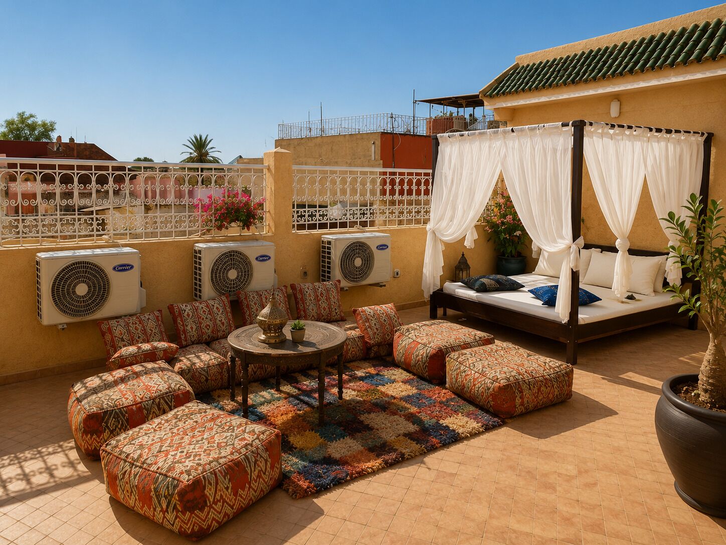 Rooftop terrace