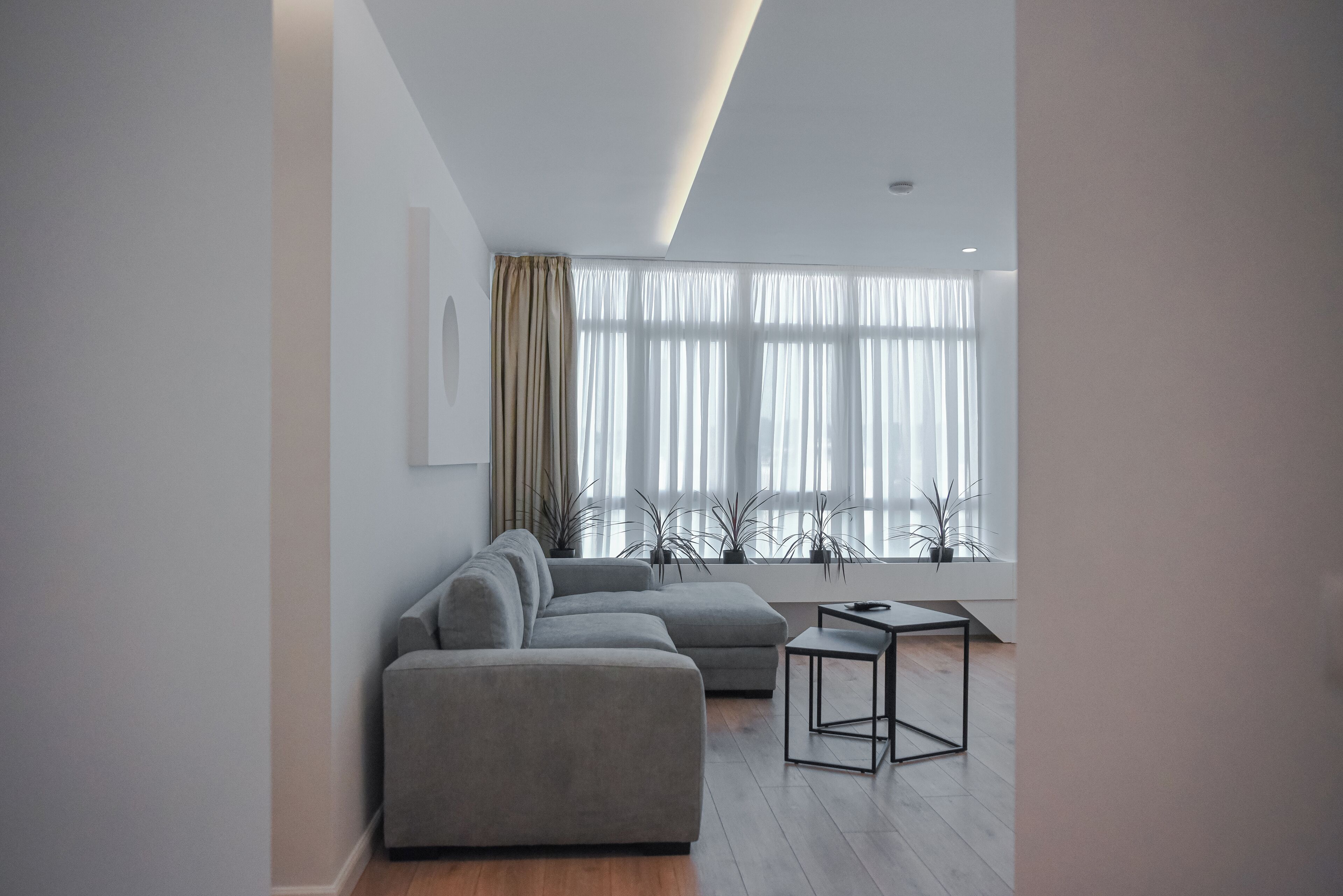 公寓, 3 間臥室 | 起居區 | 43-公分電視，提供有線頻道