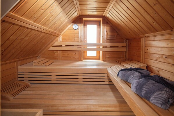 Sauna - // Holiday apartment NEY 3 // (Norderney)